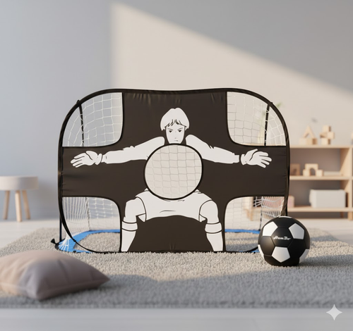 CICHY MISTRZ: Zestaw Treningowy 2w1 (Bramka + Piłka)